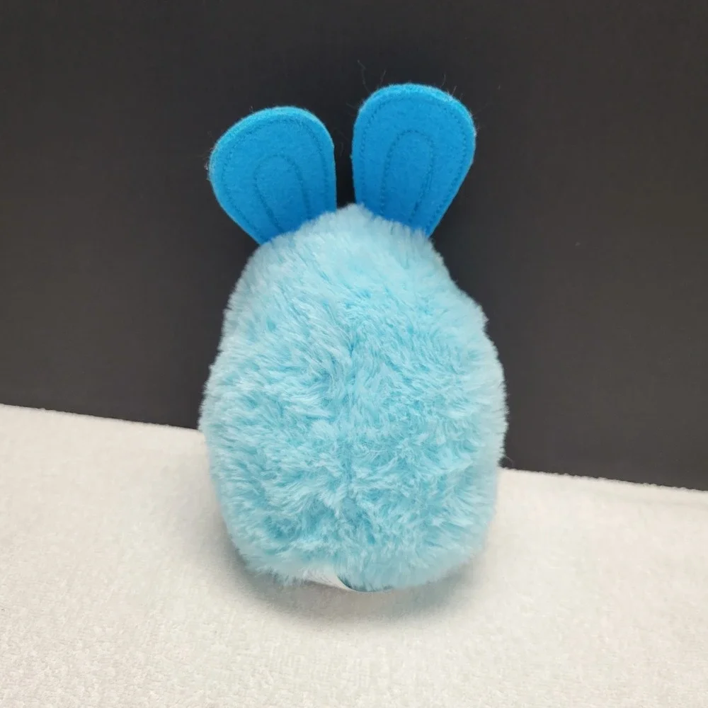 the Way to Celebrate Easter blue fluffy bunny plush